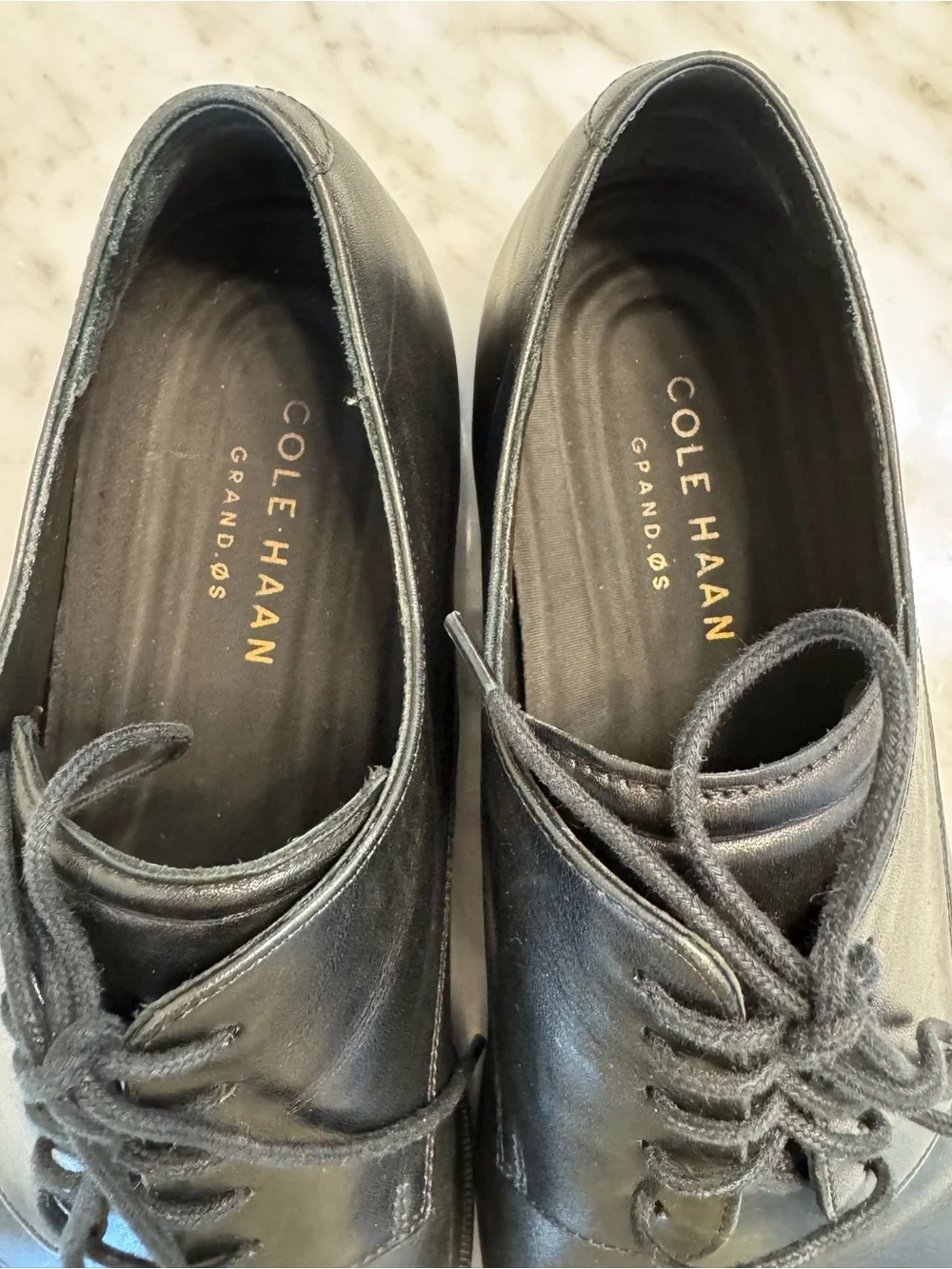 EUC Cole Haan Men's Black Leather Dress Shoes Sz. 11M